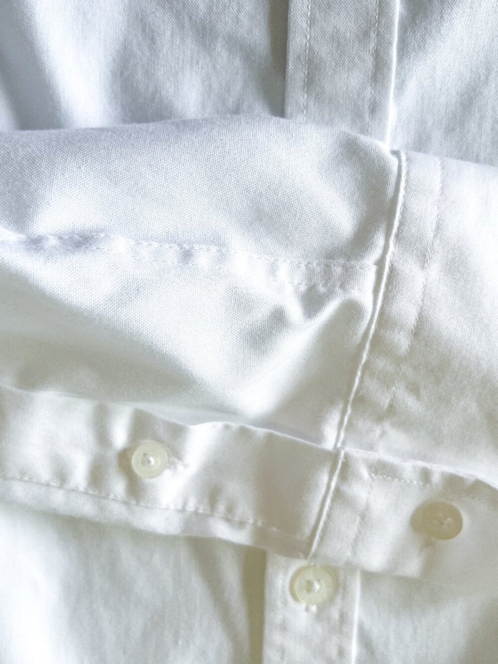 Lauren Ralph Lauren Fitted White Non-Iron Button Down Shirt Size Large - Picture 6 of 11